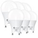 thumbnail image 1 of Bombilla LED Revelor GU24 de 9 W, 800 lm, 5000 K, no regulable, paquete de 6, 1 of 7