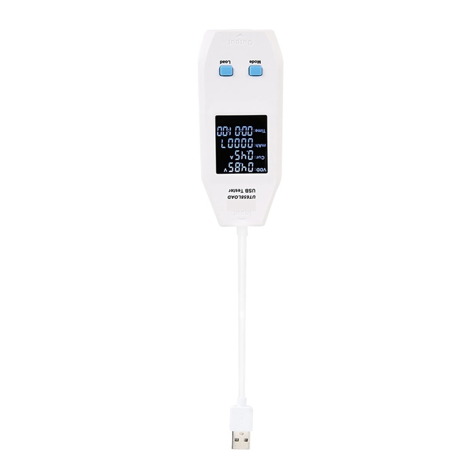 UT658LOAD, USB Tester Voltage And Current Meter, Safety Monitor 3.0V-9.0V/0.0A-3.0A 3C Battery Capacity ,Live Data