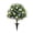 White, variant on 24" Artificial Boxwood Topiary Ball Trees with Ground Spike, UV and Rain Resistant Greenery Shrubs, Evergreen for Garden, Patio, Porch, Yard, Outdoor Indoor Décor