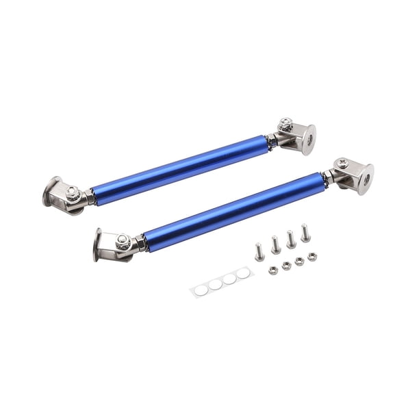 Barra De Soporte De Barra Duradera Profesional De 10 Cm/3,93 Pulgadas Barra De Soporte De Acero Inoxidable De Alta Accesorios De Estilo De Coche 2 Piezas Eigraketly VI008855-02