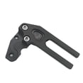 thumbnail image 1 of Bracket 90 Degree Rotation Replacement, Durable Portable Effective Mudguard Black, 1 of 7