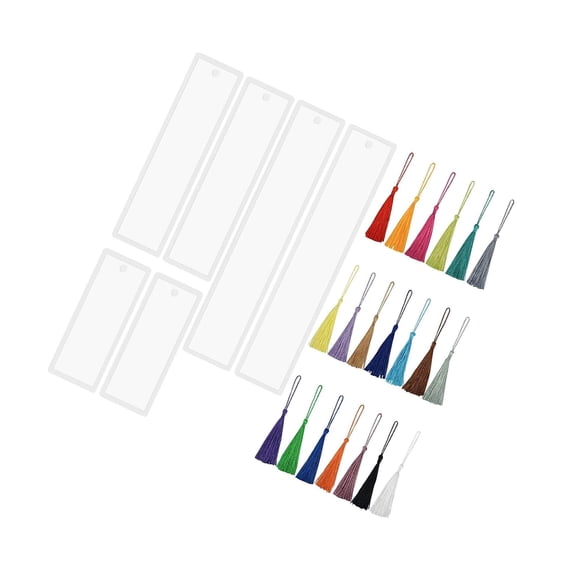 Xingzhi 6x Bookmark Mould Resin Mold Jewelry Mould Kits Craft Casting Ruler Making