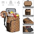 thumbnail image 5 of Travel Cooler Bag - Red Sunflower Camping Beer Cooler Backpack with Bottle Opener- Waterproof Insulated Picnic Backpacks - Cooler Bag for Beach, 5 of 6