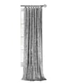 thumbnail image 2 of Simple Elegance by Ben&Jonah Joy Criss-Cross Window Curtain Panel - 50"W x 63"L Grey, 2 of 5