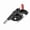 Black, variant on M Buder Portable Barbecue Blower, Outdoor Cooking Hand Blower and Compact Fire Blower, Manual Air Combustion Fan for Camping, Hiking, Picnic and Charcoal BBQ Smoker Starter (Black / 11.8 x 6.5 in)