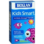 Bioglan Kids Smart Chewable Burstlets Berry Flavor 30 Caps (Pack of 3)