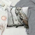 thumbnail image 2 of Orinice Owl Tree Branch Graphic Decorative Cushion Throw Pillow Cover for Home Couch Living Room Bed Sofa - Printed on Both Sides - All Year Round - 1PC 24x24in, 2 of 5