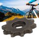thumbnail image 5 of Piñón De Cadena De Bicicleta, Piñón De Motor De Bicicleta Acero Al Carbono Liviano 10 Dientes Reemplazo Fácil De Instalar Para Motor De Engranajes Para Cadena De Bicicleta, 5 of 7
