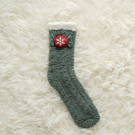 

Christmas Gifts Savings! TMOYZQ Christmas Socks for Women Ladies Fashion Cute Warm Sleeping Christmas Socks Floor Socks Holiday Gifts on Clearance