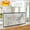 02#Grey, variant on Bxaolu No Drilling Retractable Baby Gates for Stairs, 31" x 43.5" Mesh Baby Dog Pet Cat Gate for Doorways, Durable Puppy Gate for Hallways Kitchen Indoor Outdoor