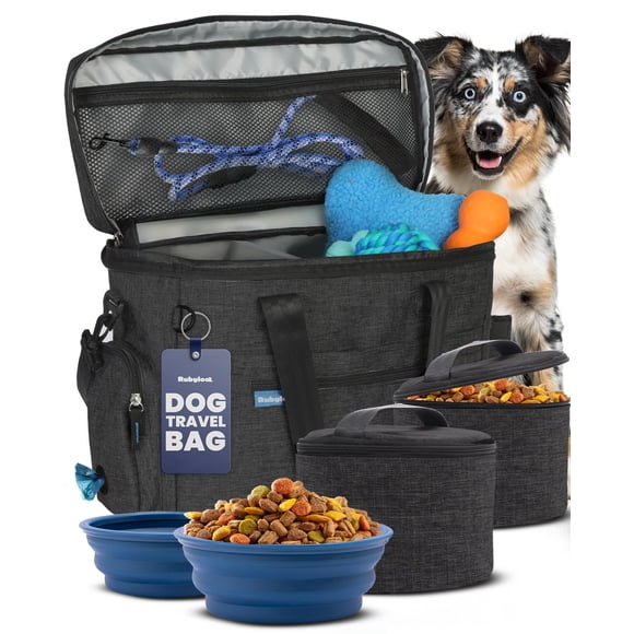 Bolsa de Viaje para Perros Rubyloo Kit Completo con Platos y Contenedores