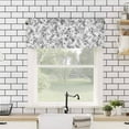 thumbnail image 4 of Gray Spring Floral Kitchen Valances for Windows 42x12 Inch Kitchen Curtains Valances Rod Pocket Watercolor Blooming Botanical Summer Bathroom Window Valances for Window Treatment Decor, 4 of 6