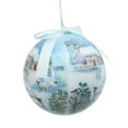 thumbnail image 2 of pstuiky Holiday Ball Ornament Tree Ornament, 2.8 Inch Multi-Style Holiday Light Bulb Ornament Holiday Tree Ornament Tree Dress Family Party Holiday Ornament, 2 of 5