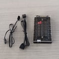 thumbnail image 2 of Hub Divisor Cable ARGB 10 en 1 Sincronización PWM para Chasis Carcasa PC, 2 of 5