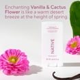 thumbnail image 4 of Native Aluminum Free Deodorant For Women, 72 Hour Solid Deodorant Stick, Vanilla & Cactus Flower, 2.65oz, 4 of 11