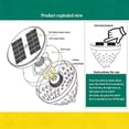 thumbnail image 4 of SIYTUAU Solar Floating Pond Light Outdoor Waterproof With Projector Lamp For Garden Pool 5 Inch, 4 of 9