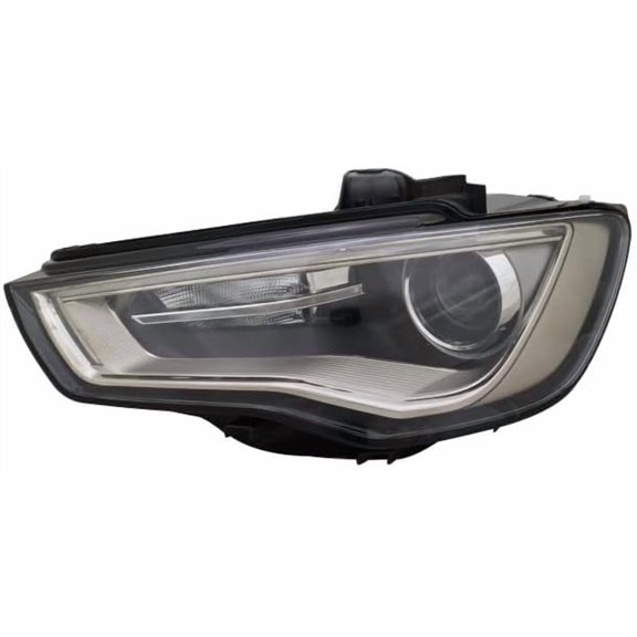 Faro delantero izquierdo del lado del conductor, proyector, luz delantera, lámpara de coche, compatible con Audi A3 Typ 8VS Sedán 2012 2013 2014 2015 2016 VP1933L