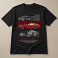 thumbnail image 3 of Men's Car Racing Graphic T-Shirt, Unisex Classic Fit Short Sleeve Tee, 3 of 9