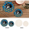 thumbnail image 4 of Coolnut Dumb and Cute Monkey Pot Holders Trivets Set 2Pcs, Potholders for Kitchens, Pure Cotton Thread Weave Trivets for Hot Dishes/Pot/Bowl/Teapot/Hot Pot Holders Home Decor Gifts, 4 of 7