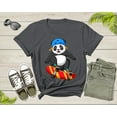 thumbnail image 4 of Skateboarding Happy Panda Skateboard Cute Sporty Animal T-Shirt Skateboarder Panda Lover Gift T Shirt for Men Women Boys Girls Tshirt, 4 of 8