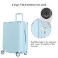 Ginza Travel 3PC Hardside Travel Luggage Sets for Trips ,20" 24"29