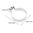 thumbnail image 2 of MLINS 5pcs Pomegranate Cookie Cutters,  Stainless Steel Biscuit Mold Cutter Set For Cake Dessert Fondant Baking Decorating, 2 of 7