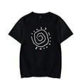 thumbnail image 1 of Lizzy McAlpine T-shirt à Imprimés Vortex Manches Courtes Mode Décontractée Été pour Femmes et Hommes, 1 of 5