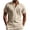Khaki, variant on Mens Shirts Under $10 Mens Casual Striped Shirts Short Sleeve Lapel 3 Button s Christian Faith Cross Golf Shirt Pullover Tops