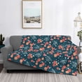 thumbnail image 2 of Yiaed Happy Mother's Day Print Blanket Throw Blanket Soft Cozy Flannel Blanket for Home Bed Sofa Couch Chair-50"x40", 2 of 6