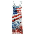 thumbnail image 5 of 4th of July Design Sleeveless Dress Woman Fashion Long Dresses Women's Summer Suit Dress 2025, 5 of 7