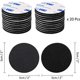 thumbnail image 2 of Adhesivo de doble cara extrafuerte 3M Scratch Extra Strong, tira autoadhesiva reutilizable negra redonda de 5 cm, adhesivo fuerte de doble cara para bricolaje/marcos de fotos, 20 piezas, 2 of 5