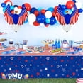 thumbnail image 5 of PMU 12 Inch Pre-Inflated Patriotic Eagle Balloon with Stick and Fringe Ribbons, 4th of July, Independence Day, Patriotic Decorations, Eagle Mylar Balloons, Red White Blue pkg/1, 5 of 6
