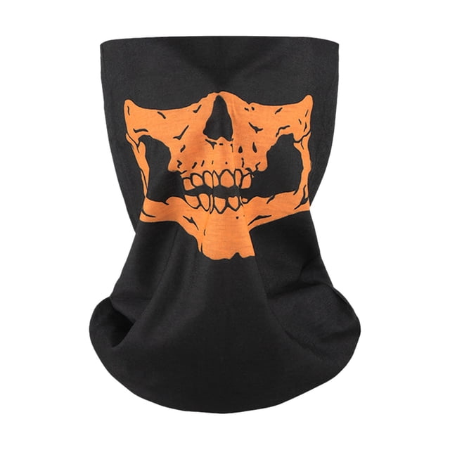 Halloween Bandana Face Day Of The Dead Skeleton Face For Masquerade Party Accessories Photo Props