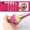 thumbnail image 4 of Makeup Brush, Blush Brush, Small Waist Manicure Brush with Wooden Handle, Soft Nylon Hair, Ergonomic S-Shaped Design, Concealer Brush, Eye Shadow Brush, Lip Brush, Foundation Brush, Comfortable Use, 4 of 5