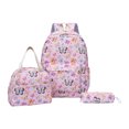 thumbnail image 2 of Teen Girls School Backpack Kids Bookbag Set with Lunch Box Pencil Case Travel Laptop Backpack Casual Daypacks (Beige bow tie), 2 of 6