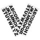 thumbnail image 5 of Pegatinas del alfabeto para coches, motocicletas, letras reflectantes de Pvc, calcomanías personalizadas DIY, letras autoadhesivas negras, 2 uds., 5 of 5