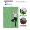 thumbnail image 3 of YR Thick Yoga Mat 20mm Soft Foam 78"x51" Wide Kids Gymnastics Senior Stretching Home Exercise Green, 3 of 8
