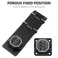 thumbnail image 4 of Cabinet 3-Digit Combination Door Security Slide Lockable Hasp for Cabinets Barn Door Closet Box, 4 of 11