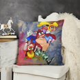 Crash Bandicoot 8 Microfiber Pillow Cases for Bed Funny Cushion Cover