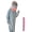 Blue, variant on Silly Big Mouth Monster Jumpsuit - Premium Soft Fleece Halloween Costume Onesie, Funny Loungewear with Giant Comb for Halloween Nights Party Red Size: M