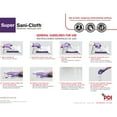 thumbnail image 2 of Super Sani-Cloth Surface Disinfectant Cleansing Wipes, 8.2 in x 9.8 in, 80 Wipes, 1 Pack, 2 of 9