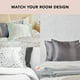 thumbnail image 5 of Funda de almohada satinada Kitsch Softer Than Silk Queen Charcoal, 5 of 9