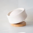 thumbnail image 6 of Jiibva Pillbox Hat Top Hat Millinery Fascinator Base Hat for Women Casual Wear Western Fedoras Hostesses Wear, 6 of 7
