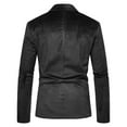 thumbnail image 4 of Pimfylm Mens Blazers Fashion Open Front Mens Blazer Jackets Black L, 4 of 4