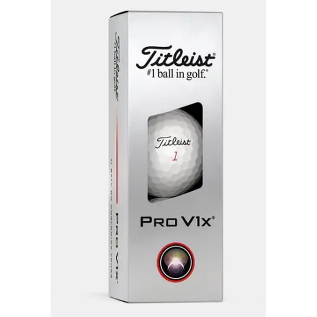 Pelotas de Golf Titleist Pro V1x Blancas Paquete de 3 2025