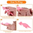 thumbnail image 1 of fastboy 30piece Funny Sticky Hand Toy Launch Decompression Toy With Launch Decompression Toys Ejection Toy Funny To Play random 1Set, 1 of 6