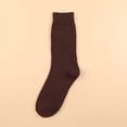 thumbnail image 4 of 1 Pair Non Binding Loose Fit Ankle Socks Wide Thin Crew Socks with No Elastic Top for Men & Women Plus Size, 4 of 6