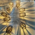 thumbnail image 4 of Decorative Lantern Rattan String Lights - Decorative Christmas String Lights, 10ft 15 Lights Indoor Outdoor Patio String Lights for Bedroom Home Pergola Porch Party Backyard, Multiple Functions, 4 of 4