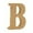 B, variant on Desktop Ornament for Home – Wood Letters White Alphabet Wall Decorations for Indoor Use Ideal Wedding and Birthday Party