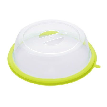 

VeliToy Food Lid Microwave Anti-Splatter Cover Convenient Food Preservation Cover for Fruit Vegetables Food(Green)